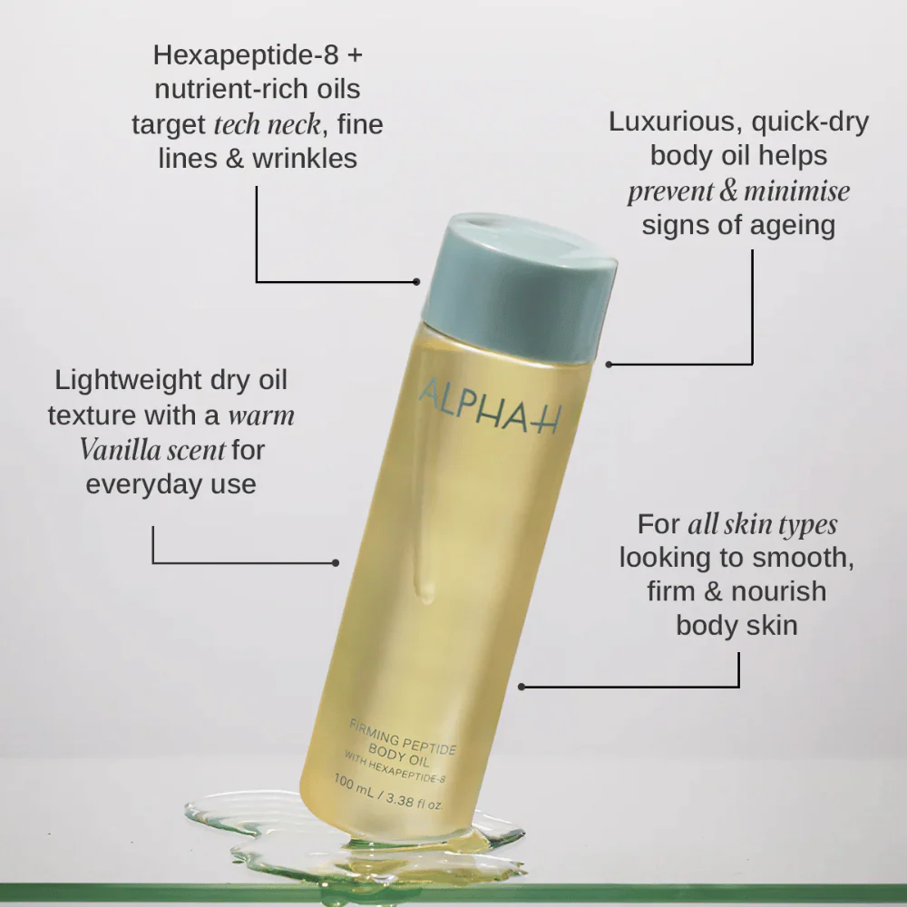 Alpha-H Firming Peptide Body Oil 100ml - Image 4