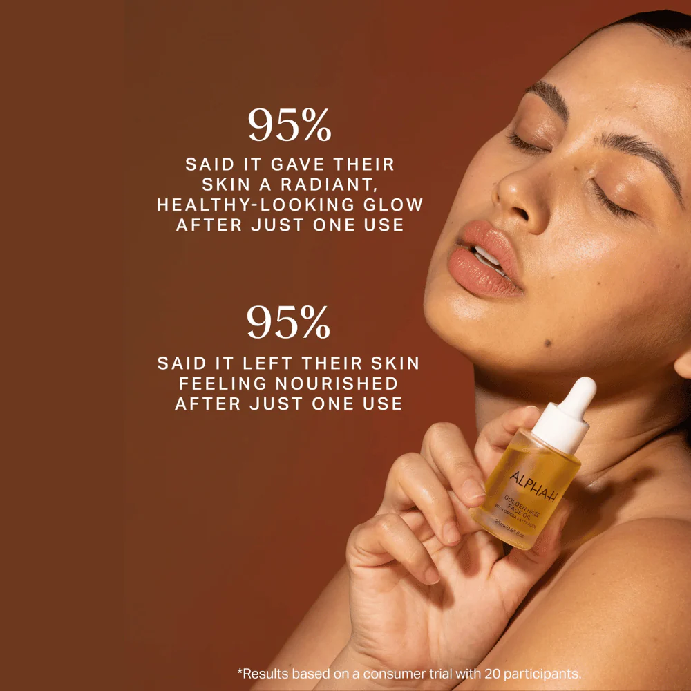 Alpha-H Golden Haze Face Oil 25ml - Image 6