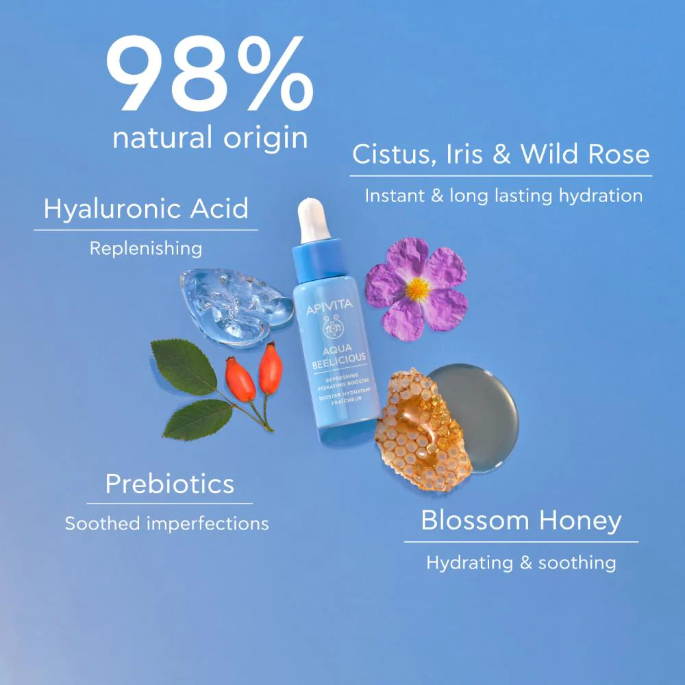 Apivita Aqua Beelicious Booster 30ml - Image 4