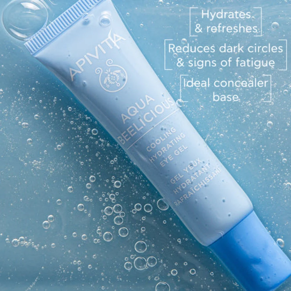 Apivita Aqua Beelicious Eye Gel 15ml - Image 3