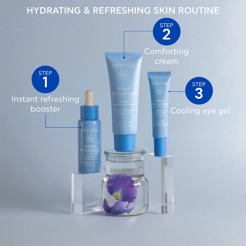 Apivita Aqua Beelicious Eye Gel 15ml - Image 7
