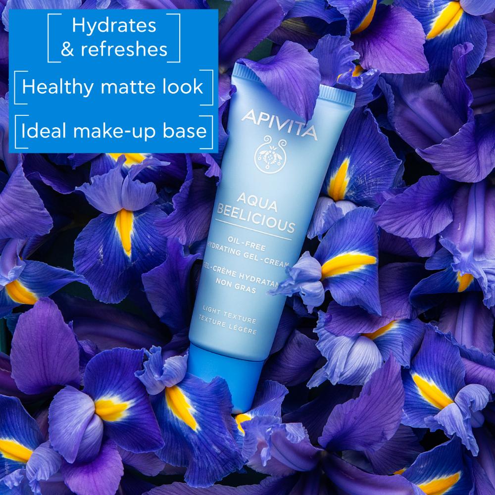 Apivita Aqua Beelicious Oil-Free Hydrating Gel-Cream 40ml - Image 5