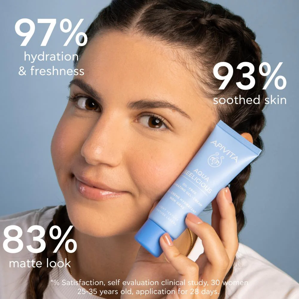 Apivita Aqua Beelicious Oil-Free Hydrating Gel-Cream 40ml - Image 9