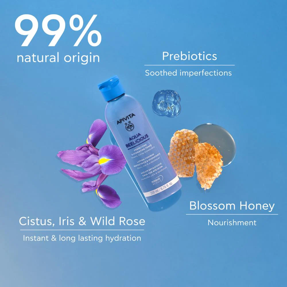 Apivita Aqua Beelicious Toner 200ml - Image 3