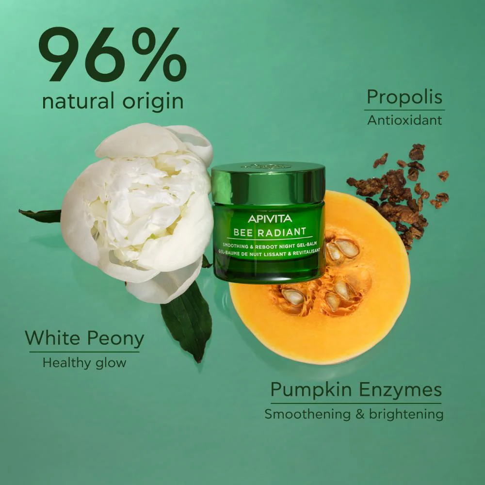 Apivita Bee Radiant Peony Night 50ml - Image 3