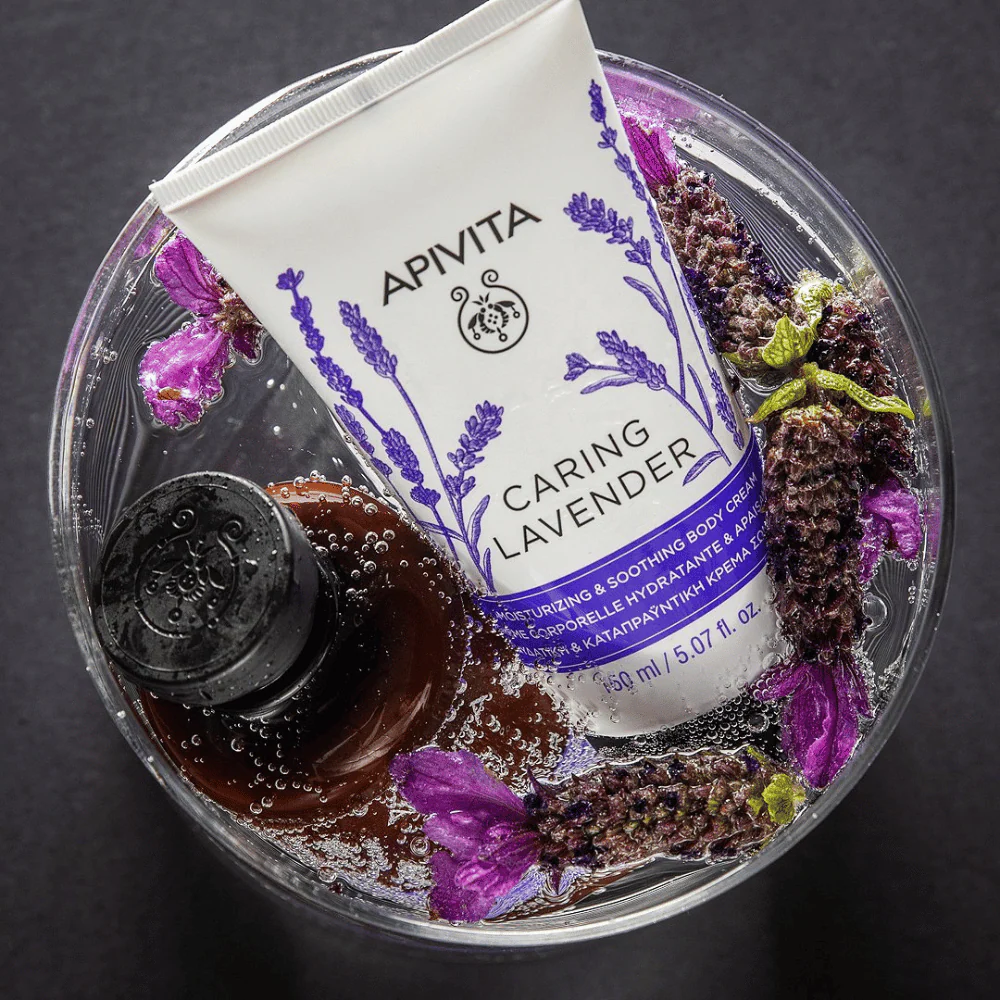 Apivita Caring Lavender Body Cream 150ml - Image 2