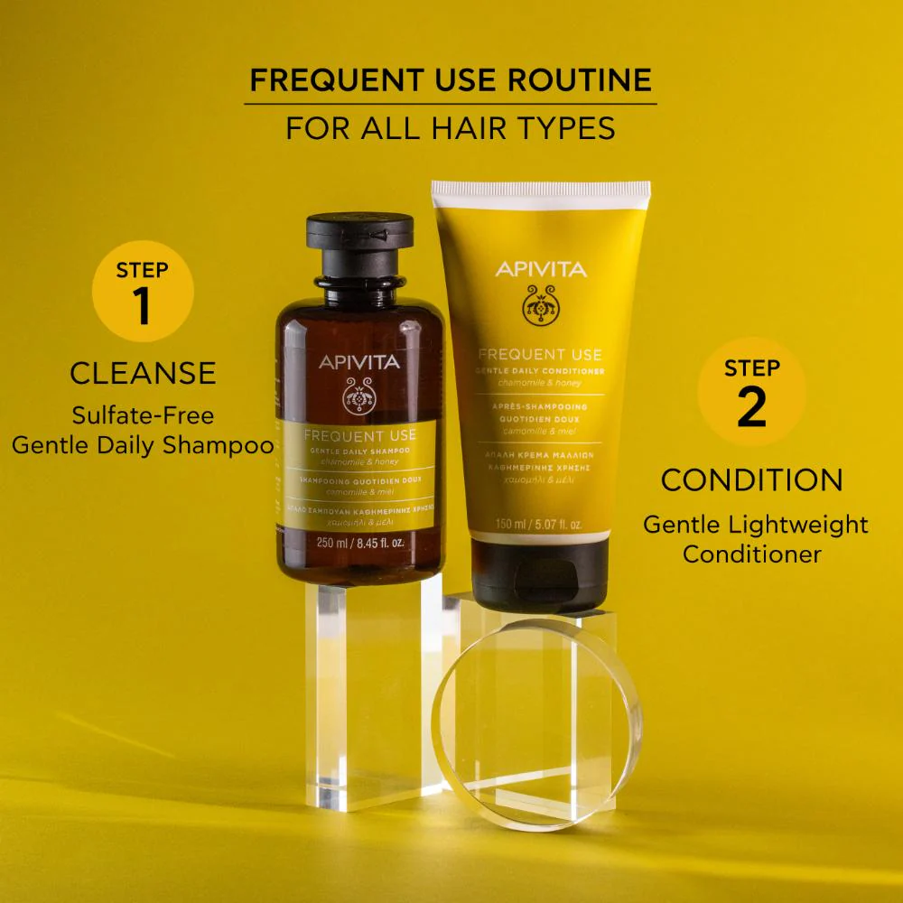 Apivita Gentle Daily Conditioner 150ml - Image 3