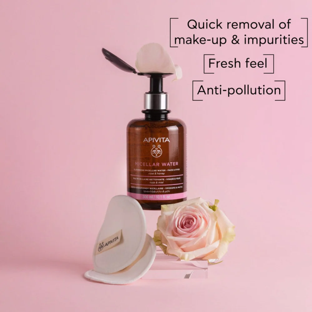 Apivita Micellar Cleansing Water 300ml - Image 6