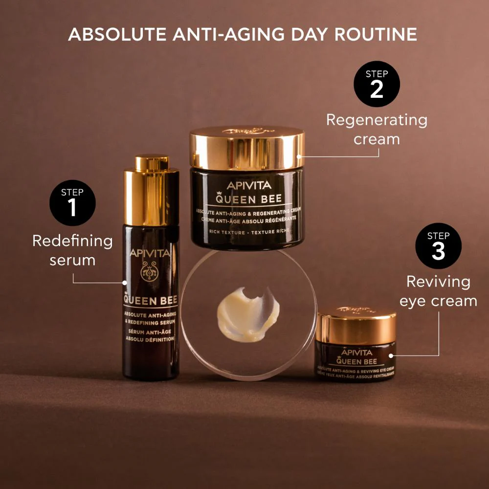 Apivita Queen Bee Absolute Anti-Aging Eye Cream 15ml - Image 10