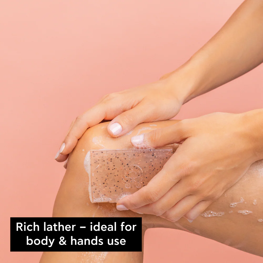 Apivita Rose & Black Pepper Soap 125G - Image 3