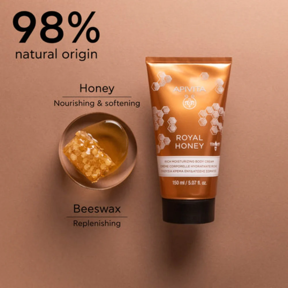 Apivita Royal Honey Body Cream 150ml - Image 7