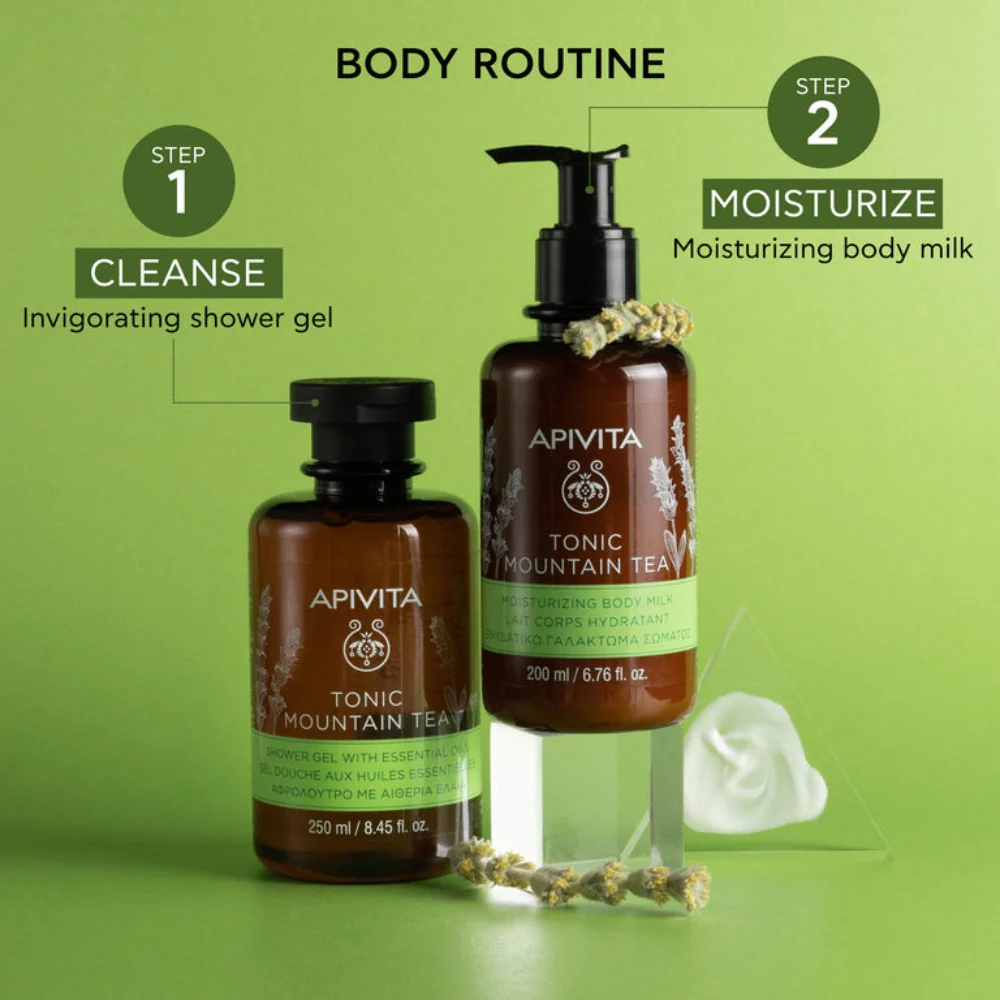 Apivita Tonic Mountain Body Milk 200ml - Image 6