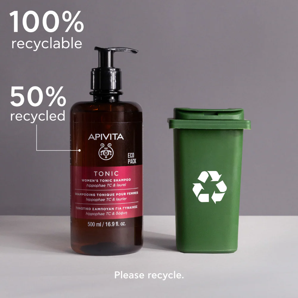 Apivita- Tonic Women's Shampoo 500ml - Image 4