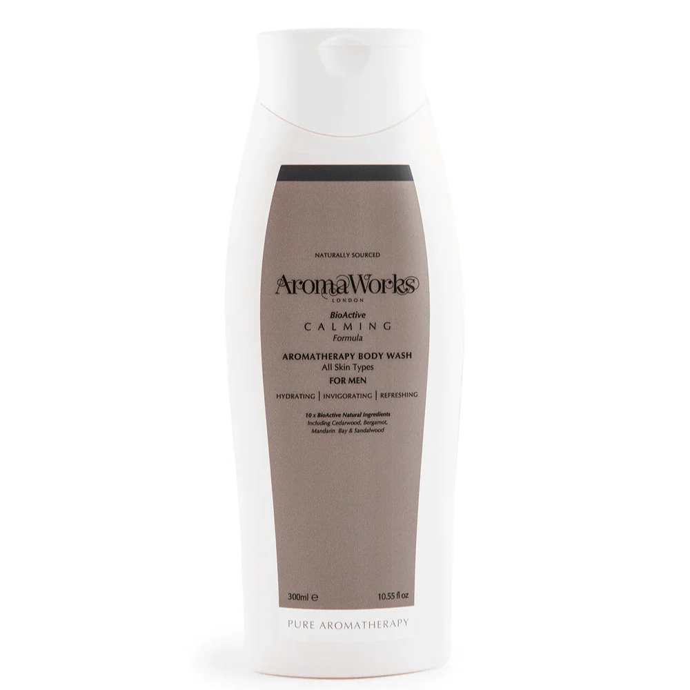 AromaWorks Calming Aromatherapy Body Wash for Men - 300ml