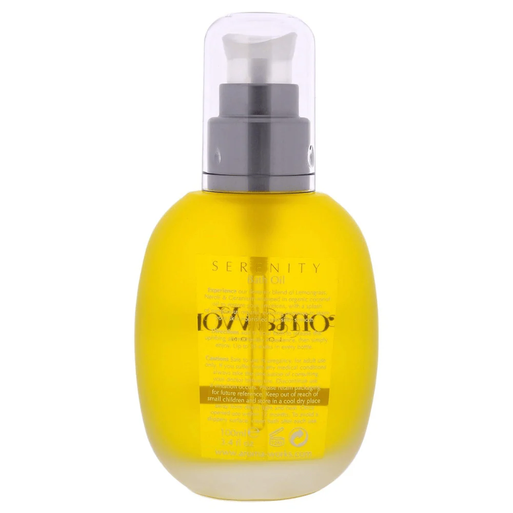 AromaWorks Pure Aromatherapy Soothing Serenity Bath Oil - 100ml - Image 3