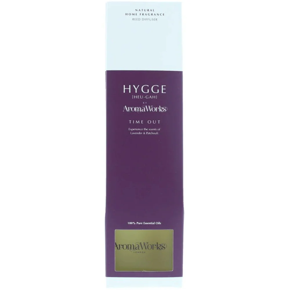 AromaWorks Hygge Reed Diffuser- Time Out Lavender and Patchouli - Image 2