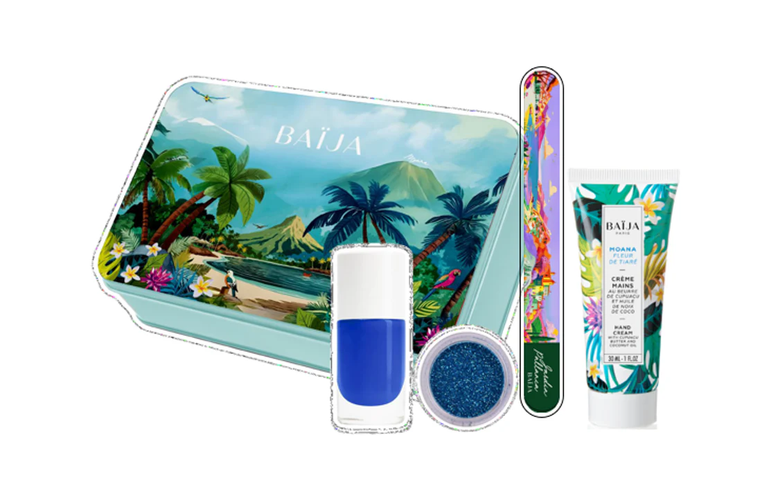 Baija Moana Nails & Glitter Party Gift Set - Blue