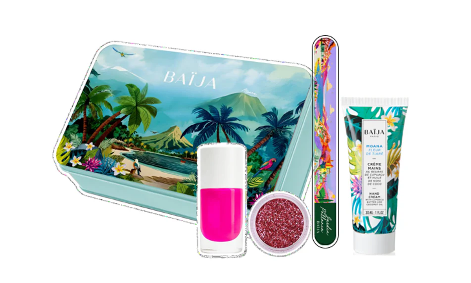 Baija Moana Nails & Glitter Party Gift Set - Pink