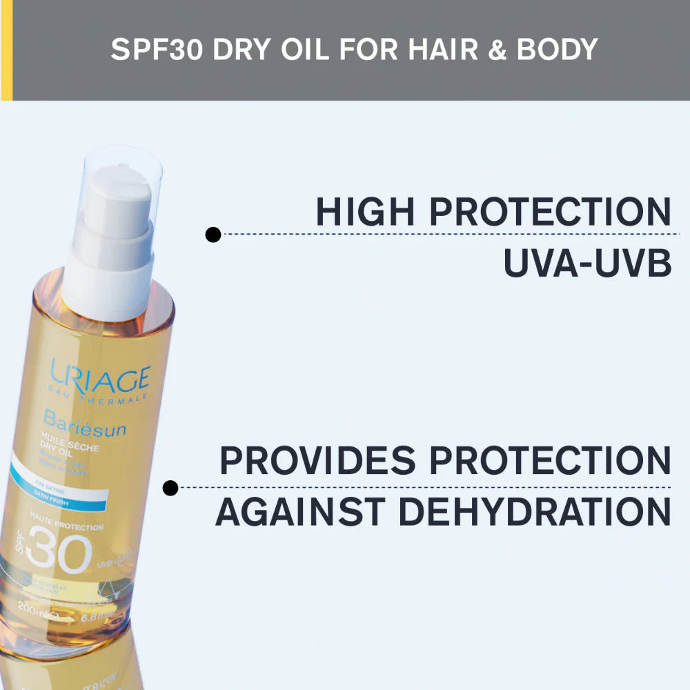 Uriage Bariesun Dry Oil SPF30 - Image 5