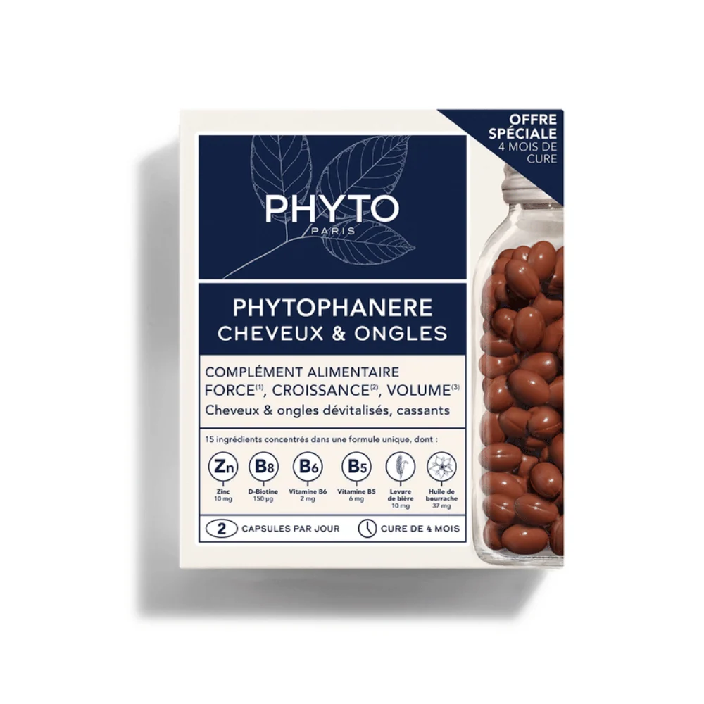 Phyto PHYTOPHANERE DUO- HAIR & NAILS FOOD SUPPLEMENT -240 caps - Image 2