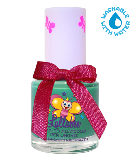 LALLABEE -Childrens Water-based nail polish (108 Lattementa) GREEN