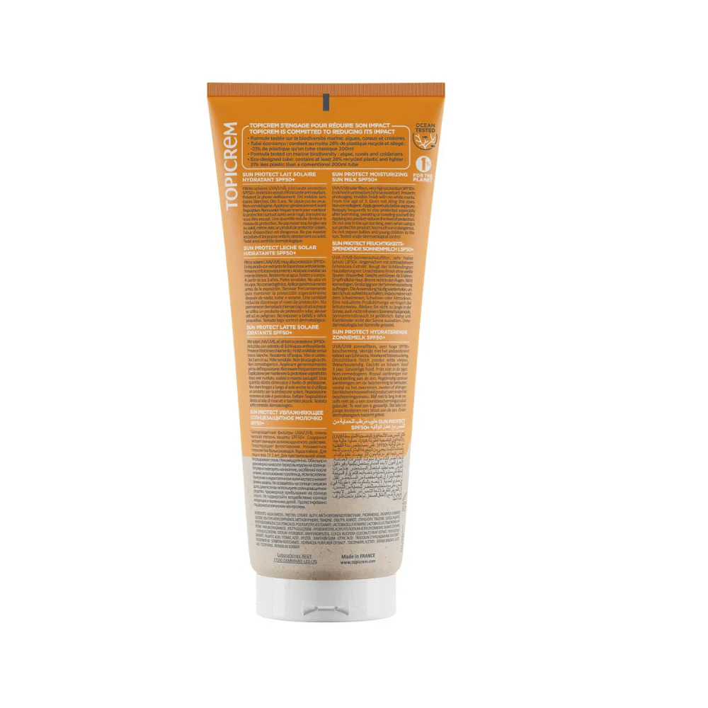 Topicrem Sun Protect Moisturizing Sun Milk SPF50+ / 200ml - Image 2