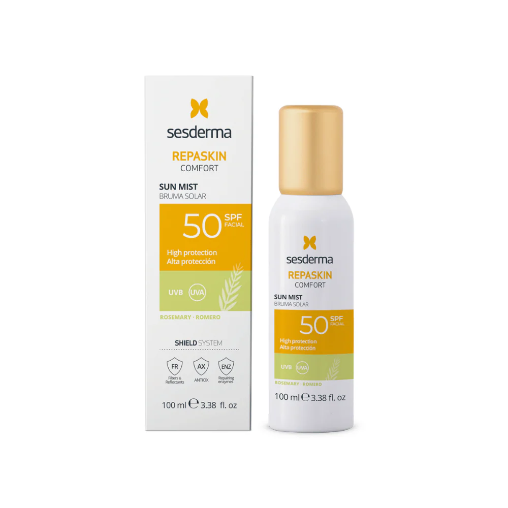 Sesderma Repaskin Comfort Rosemary SPF50 Mist 50ml - Image 2