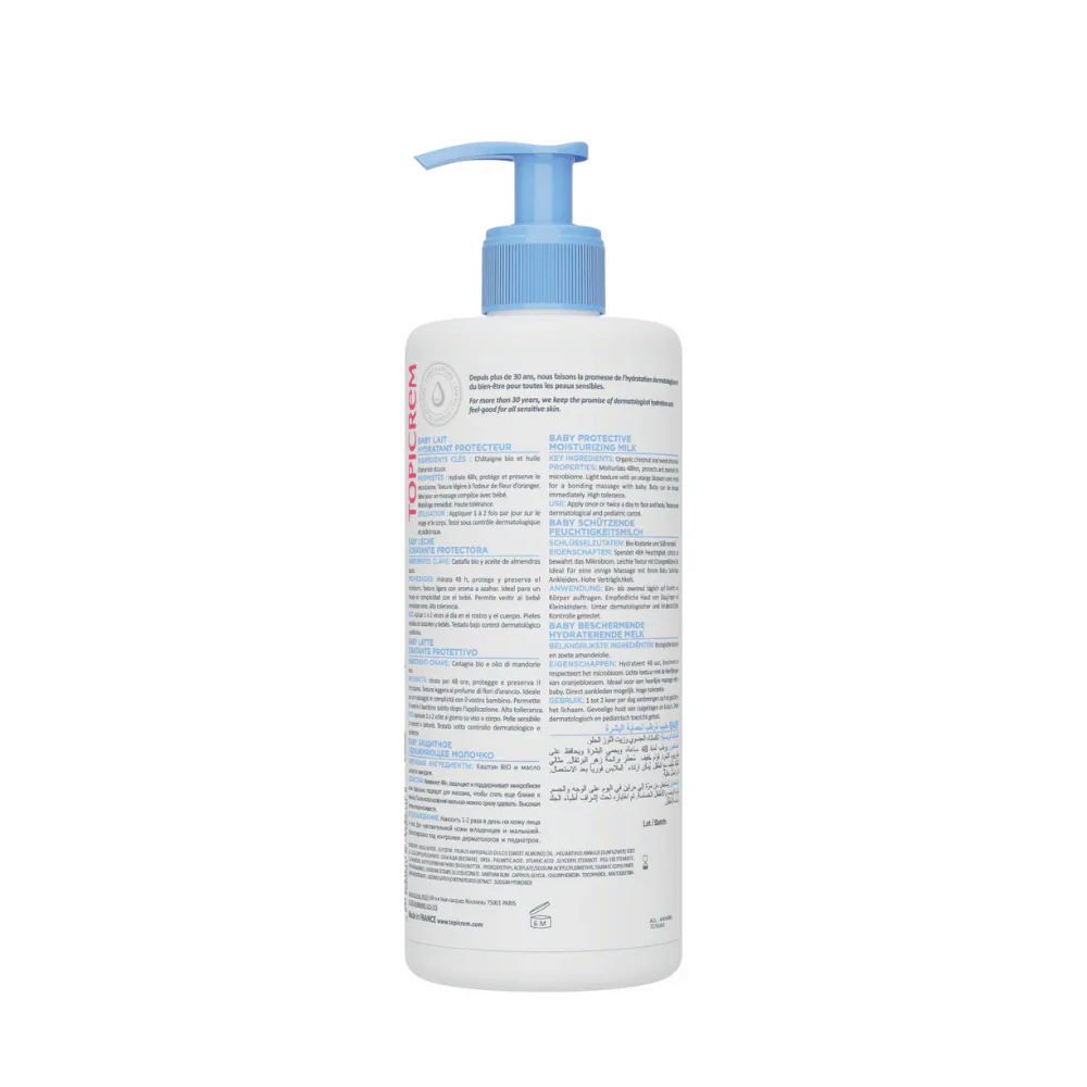 Topicrem BABY Protective Moisturizing Milk 500ml - Image 3