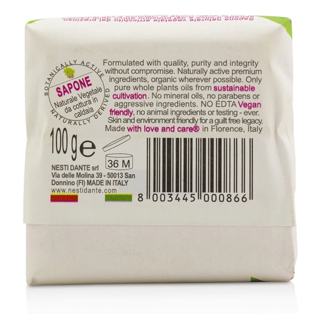 Nesti Dante Dal Frantoio Olive Oil Goji Soap 100g - Image 2