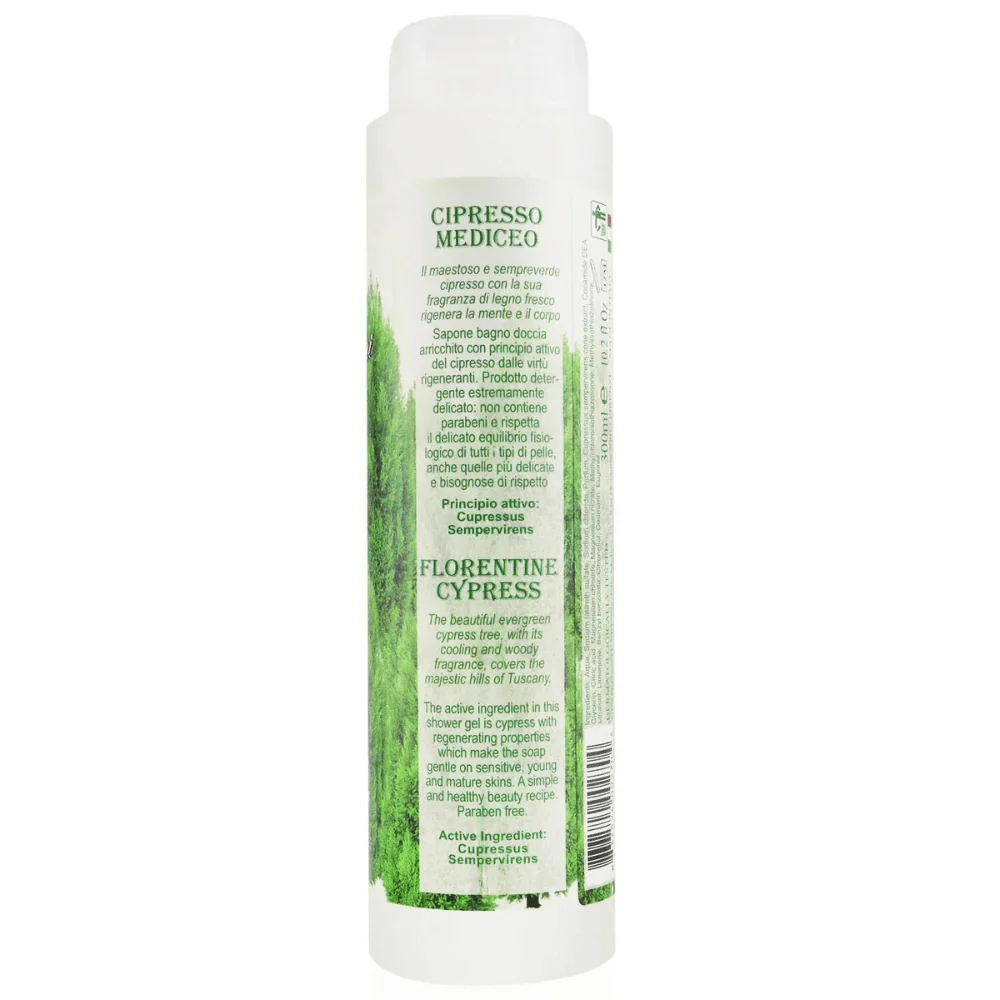 Nesti Dante Dei Colli Fiorentini Cypress Refreshing Shower Gel 300ml - Image 2