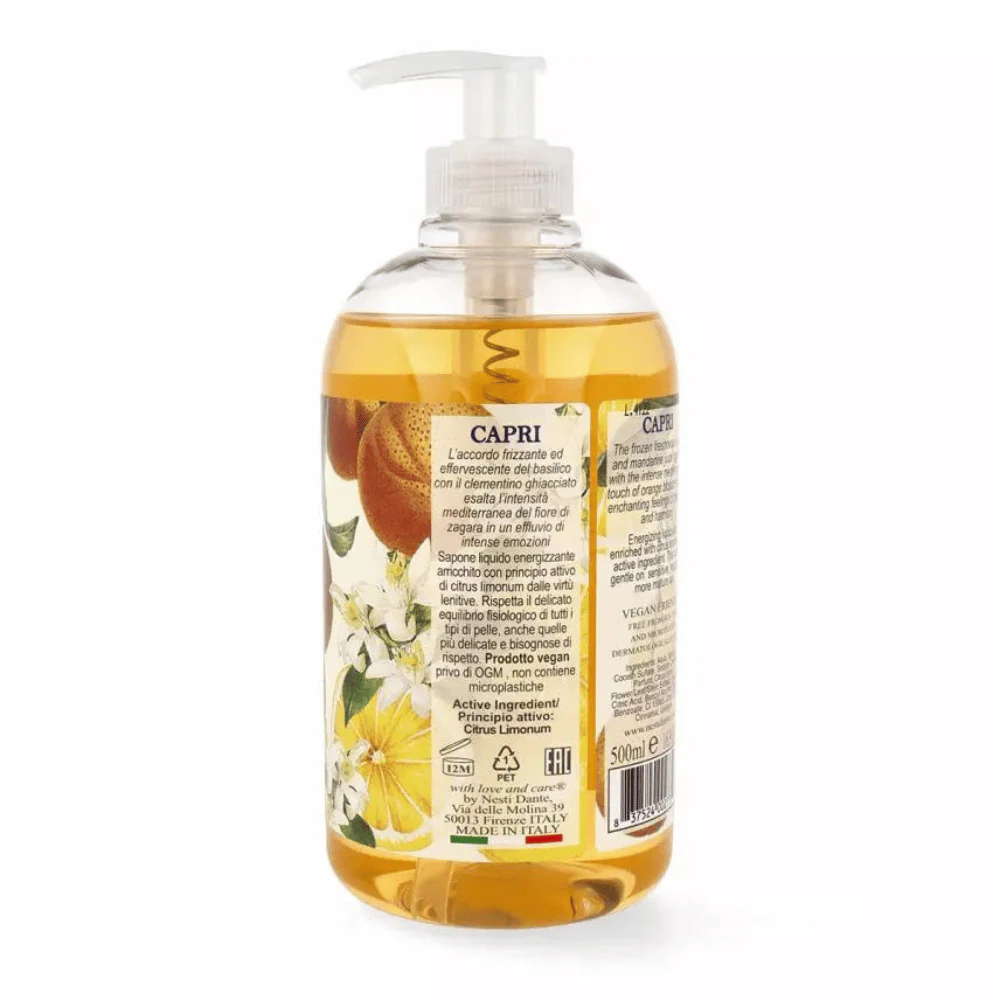 Nesti Dante Dolce Vivere Capri Liquid Soap 500ml - Image 3