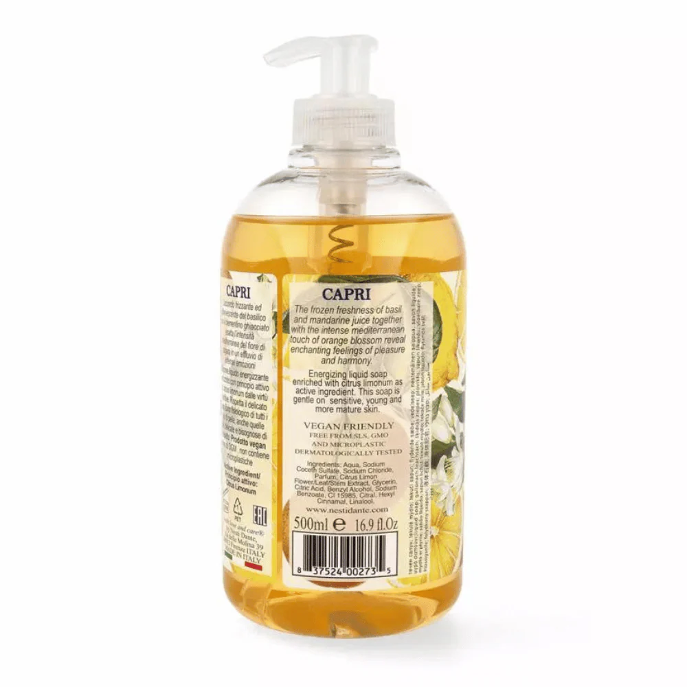 Nesti Dante Dolce Vivere Capri Liquid Soap 500ml - Image 4