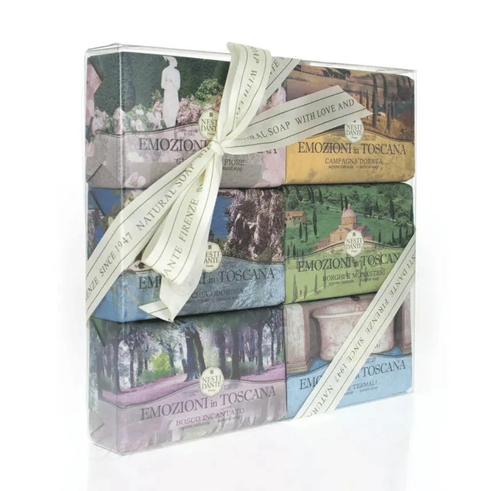 Nesti Dante Emozioni In Toscana Soap Gift Set 6x150g - Image 2