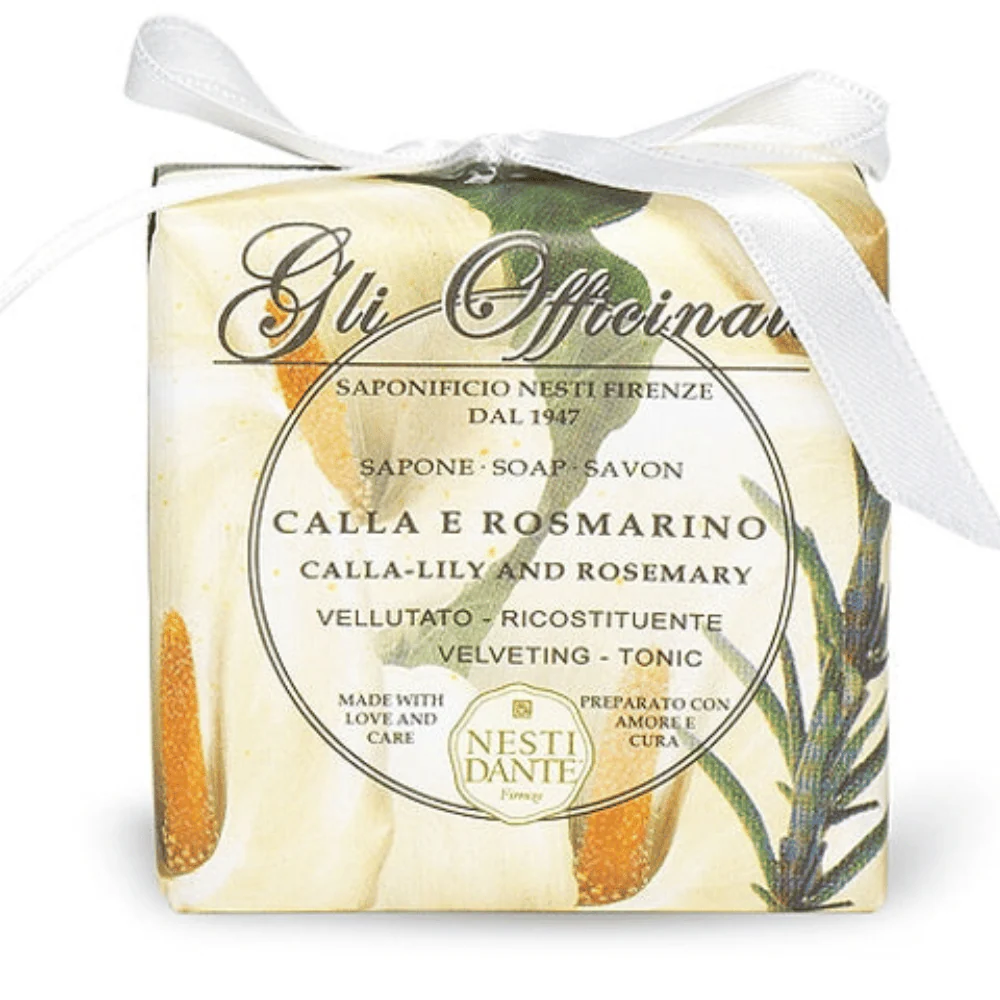 Nesti Dante "Gli Officinali " Calla Lilly & Rosemary Soap 200g