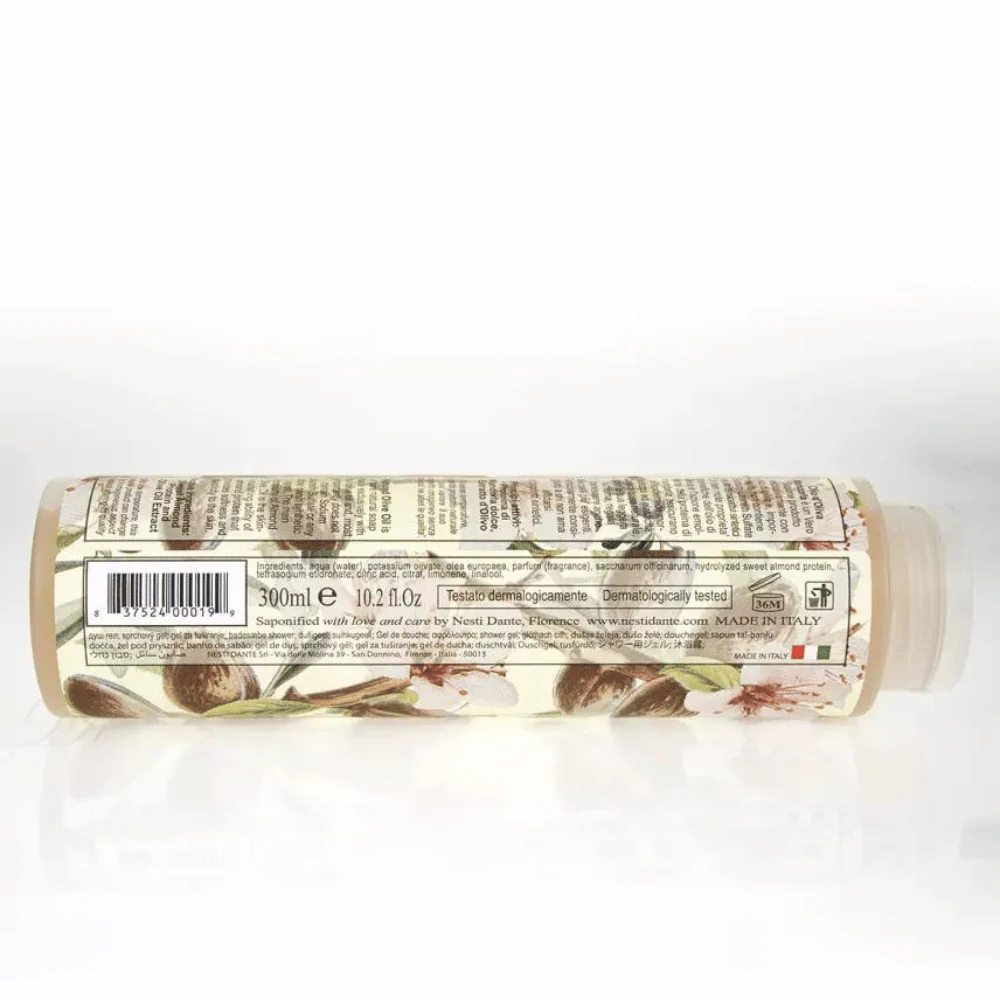 Nesti Dante Almond & Olive Oil Shower Gel 300ml - Image 3