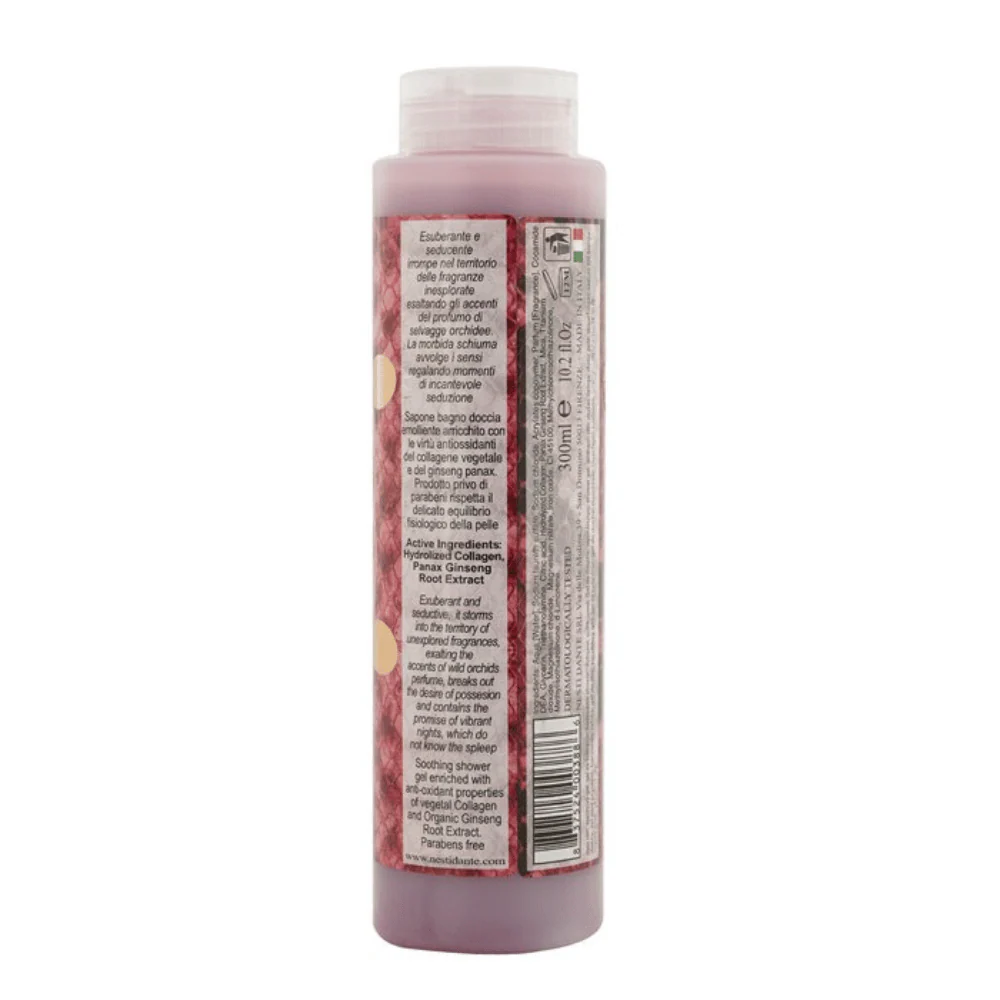 Nesti Dante Luxury Chic Animalier Red Shower Gel 300ml - Image 2