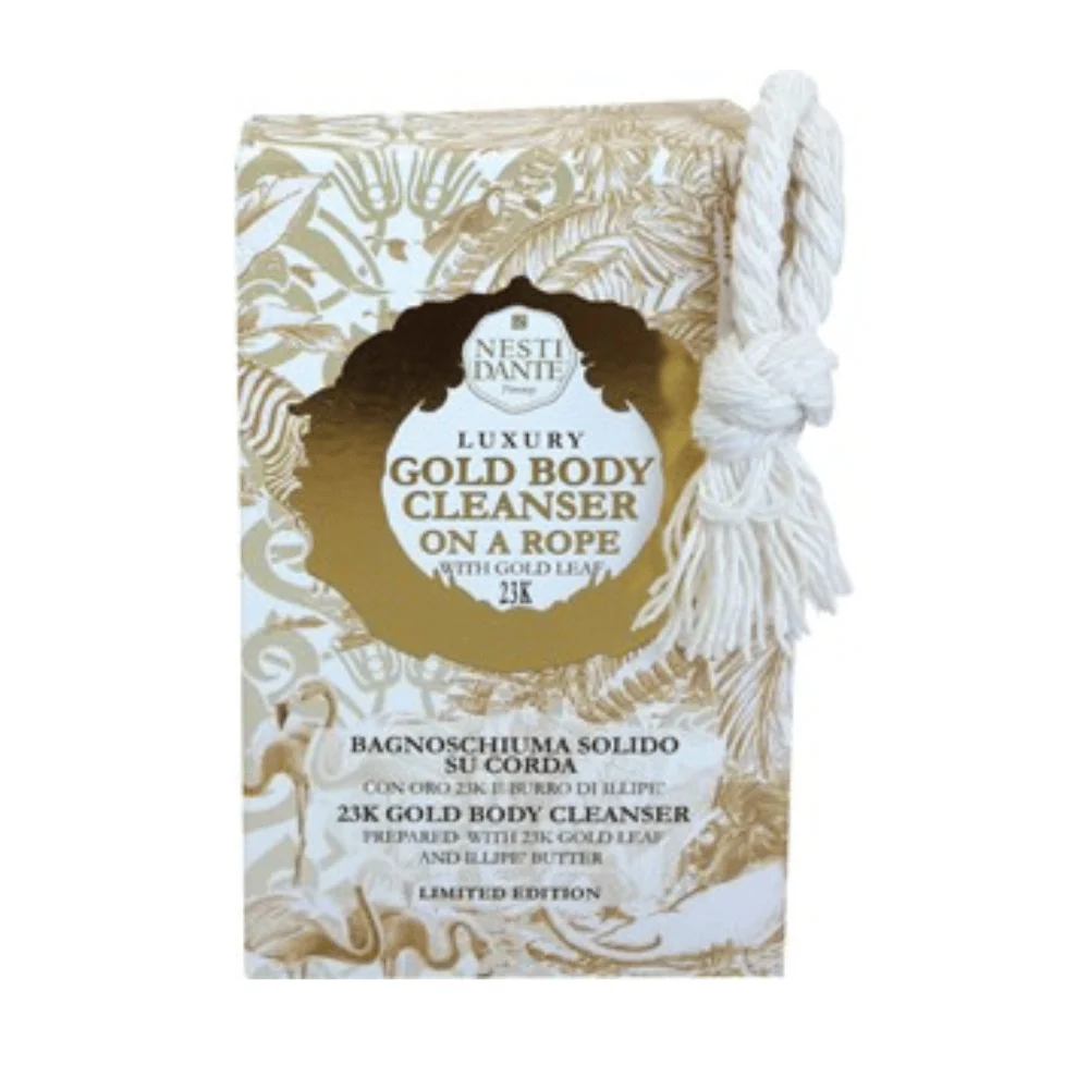 Nesti Dante Luxury Gold Body Cleanser On A Rope 150g - Image 4