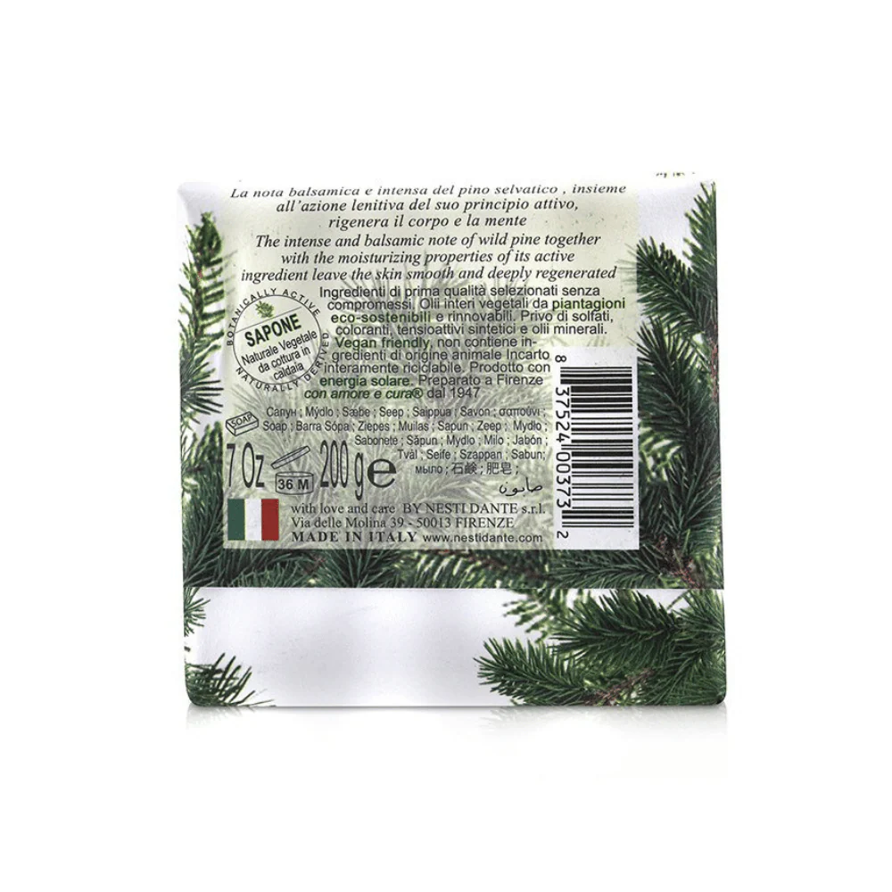 Nesti Dante Marsiglia Toscano Pino Selvatico Soap 200g - Image 2