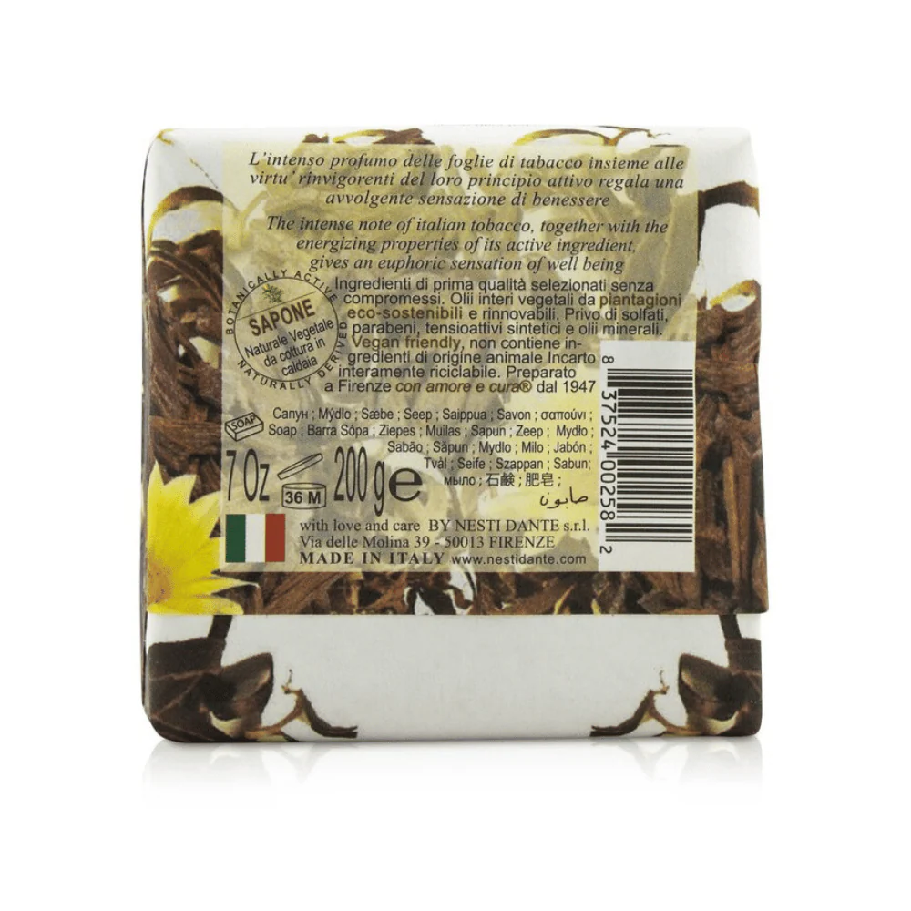 Nesti Dante Marsiglia Toscano Tabacco Italiano Soap 200g - Image 2