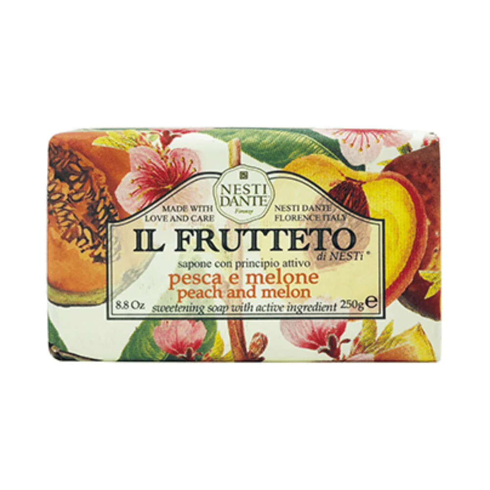 Nesti Dante Soap Il Frutteto Peach & Melon Soap 250g - Image 3