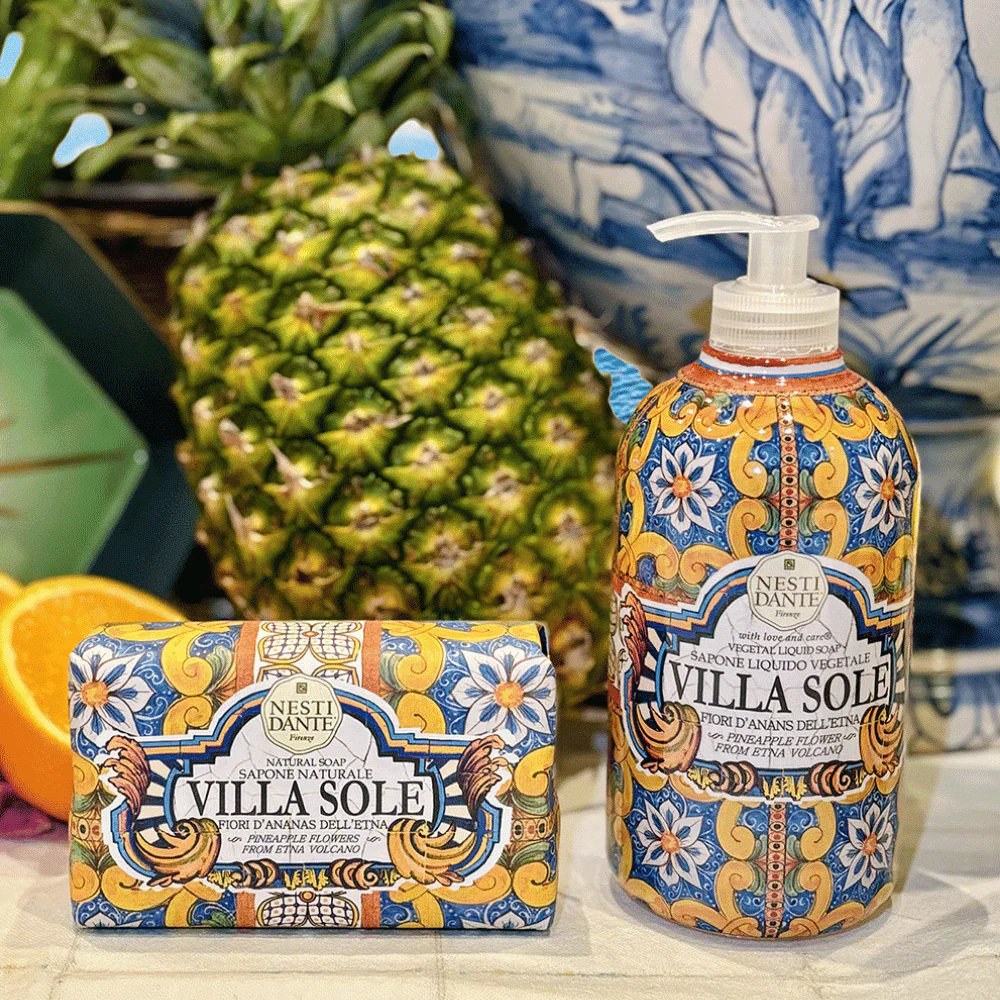 Nesti Dante Villa Sole (Fiori D´Ananas Dell´Etna) Pineapple Flowers of Etna Liquid Soap 500ml - Image 2