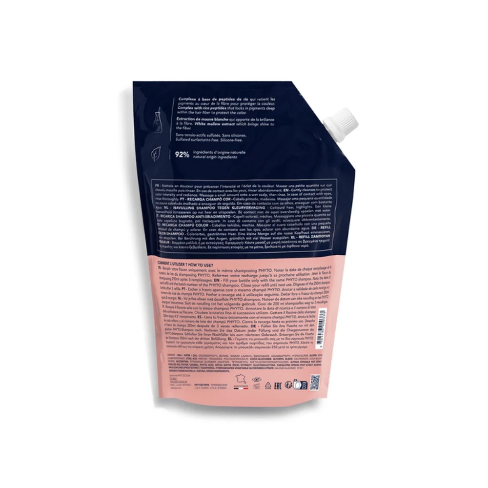 Phyto Color Anti-Fade Shampoo Refill 750ml - Image 4