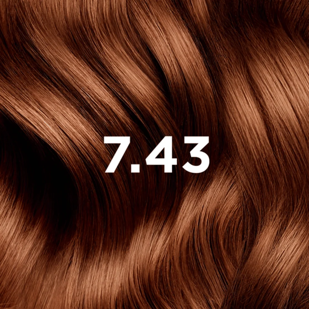 PHYTOCOLOR 7.43 GOLDEN COPPER BLONDE - Image 5