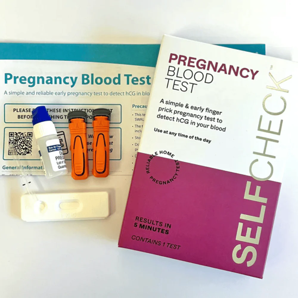 SELFCheck Pregnancy Blood Test - 1 Test - Image 3