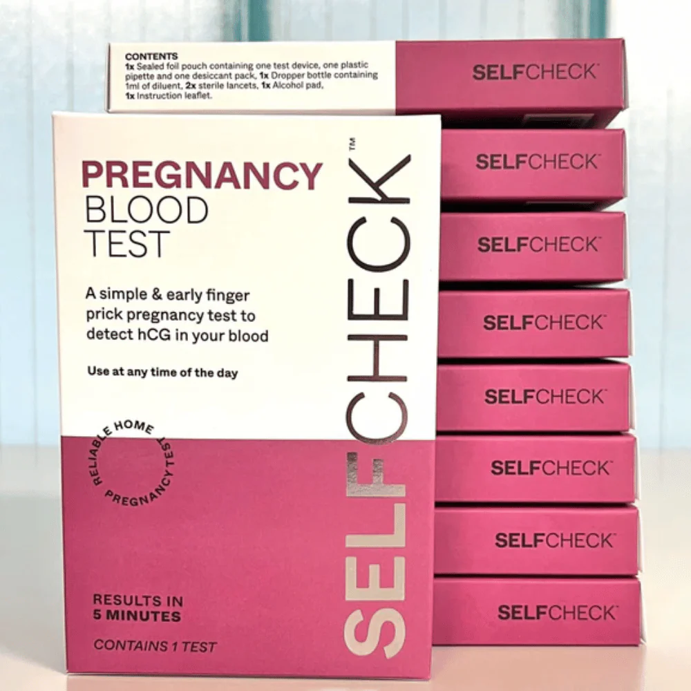 SELFCheck Pregnancy Blood Test - 1 Test - Image 4