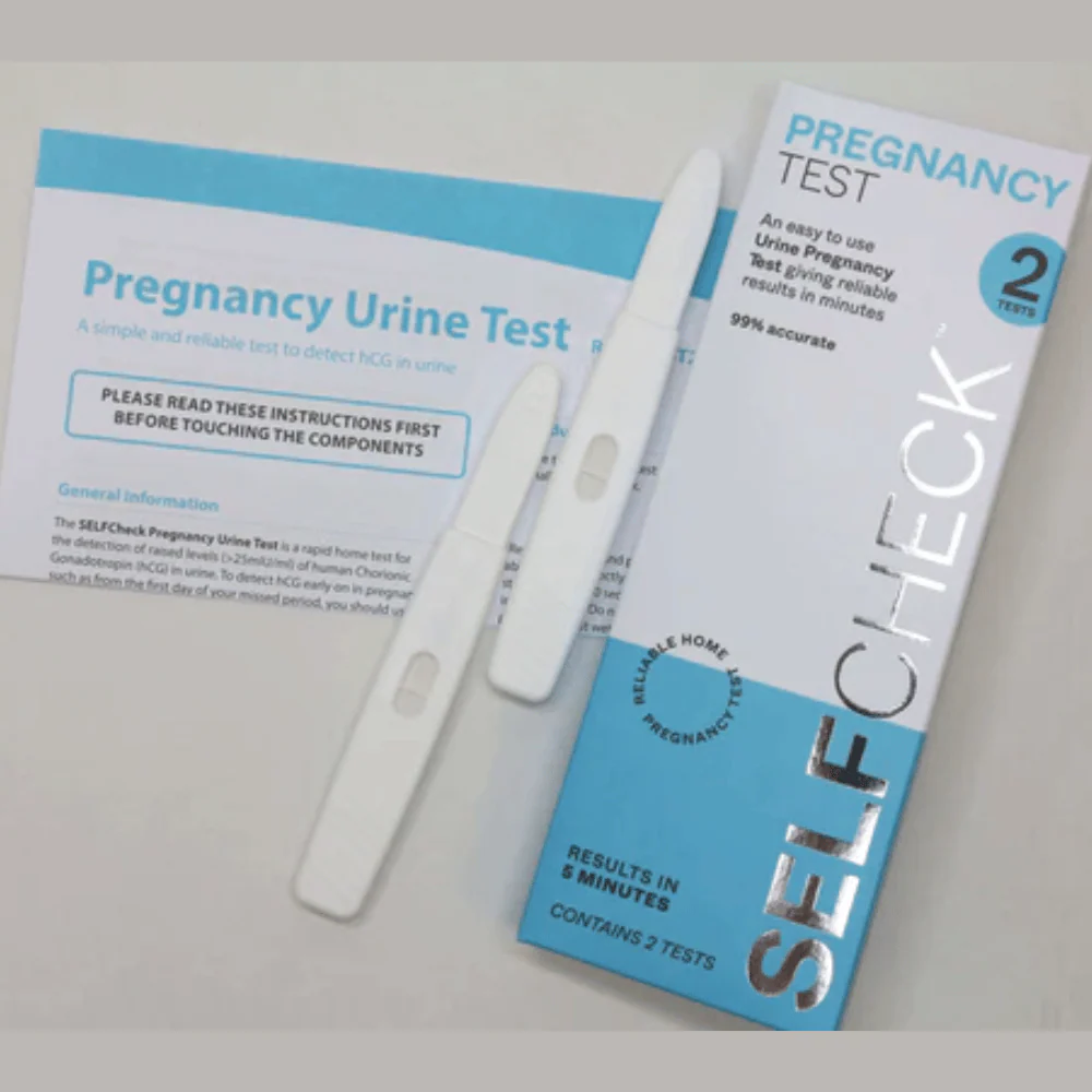 SELFCheck Pregnancy Urine Test - 2 Tests - Image 2