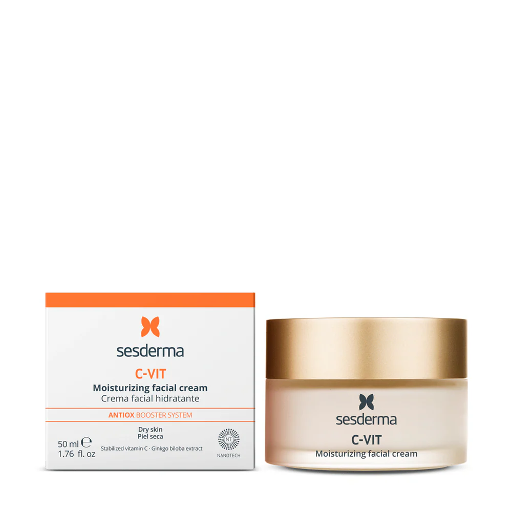 Sesderma C-Vit Moisturizing Facial Cream 50ml - Image 2