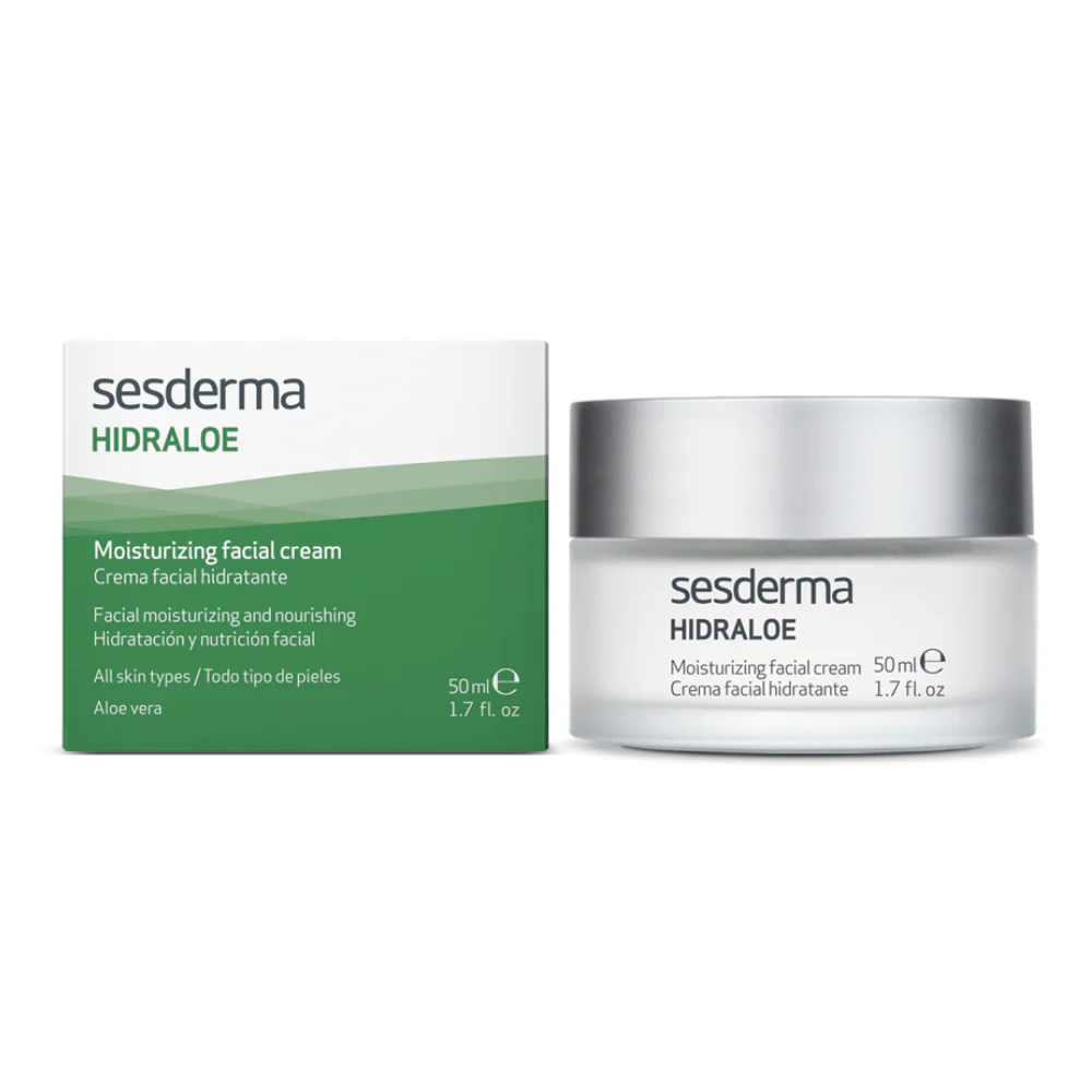 Sesderma Hidraloe Moisturizing Facial Cream 50ml - Image 2