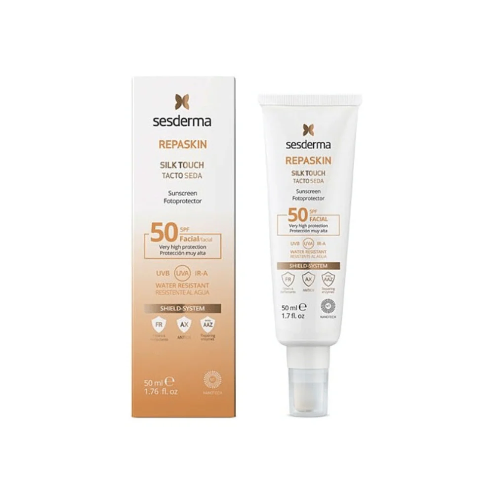 Sesderma Repaskin Silk Touch Facial SPF50 50ml - Image 2
