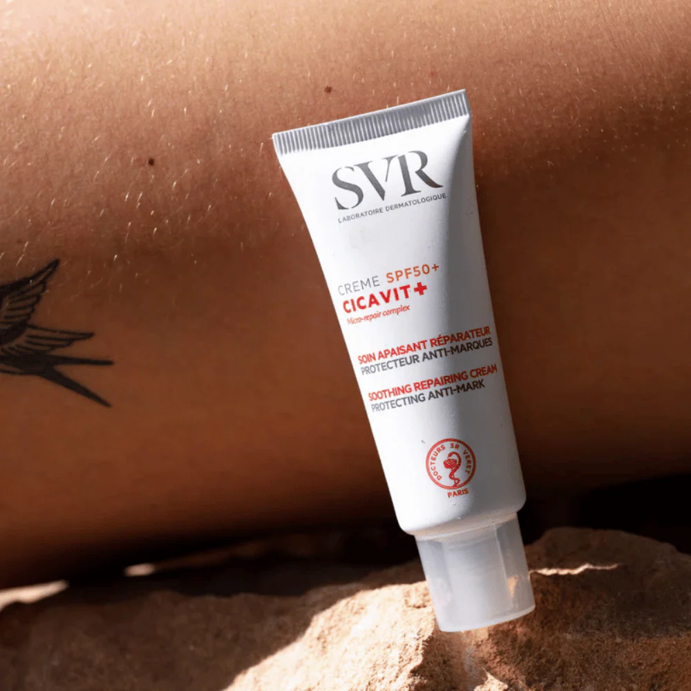 SVR CICAVIT+ CREAM SPF 50+ SOOTHING REPAIRING PROTECTIVE CARE 40ML - Image 4